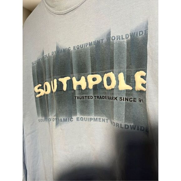 Vintage Y2K Southpole 3D Printed Tee - Picture 2 of 5